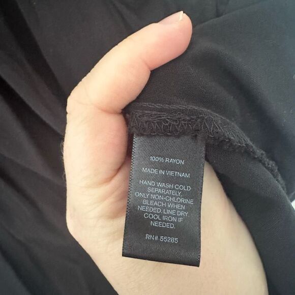 Express Women’s Extra Small Black Cinched Top Mini Dress - Picture 4 of 6